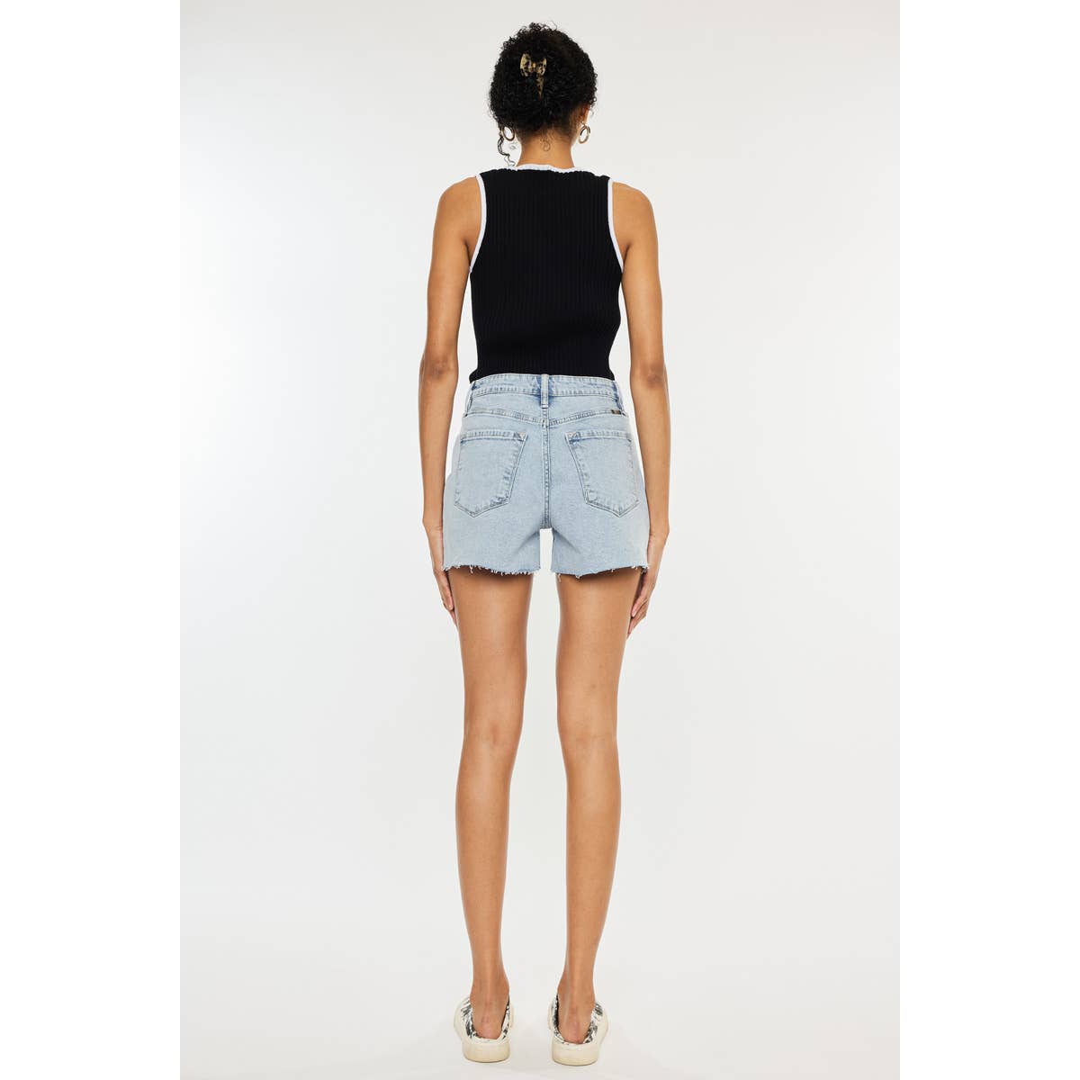 KAN CAN HIGH RISE CROSSOVER SHORTS