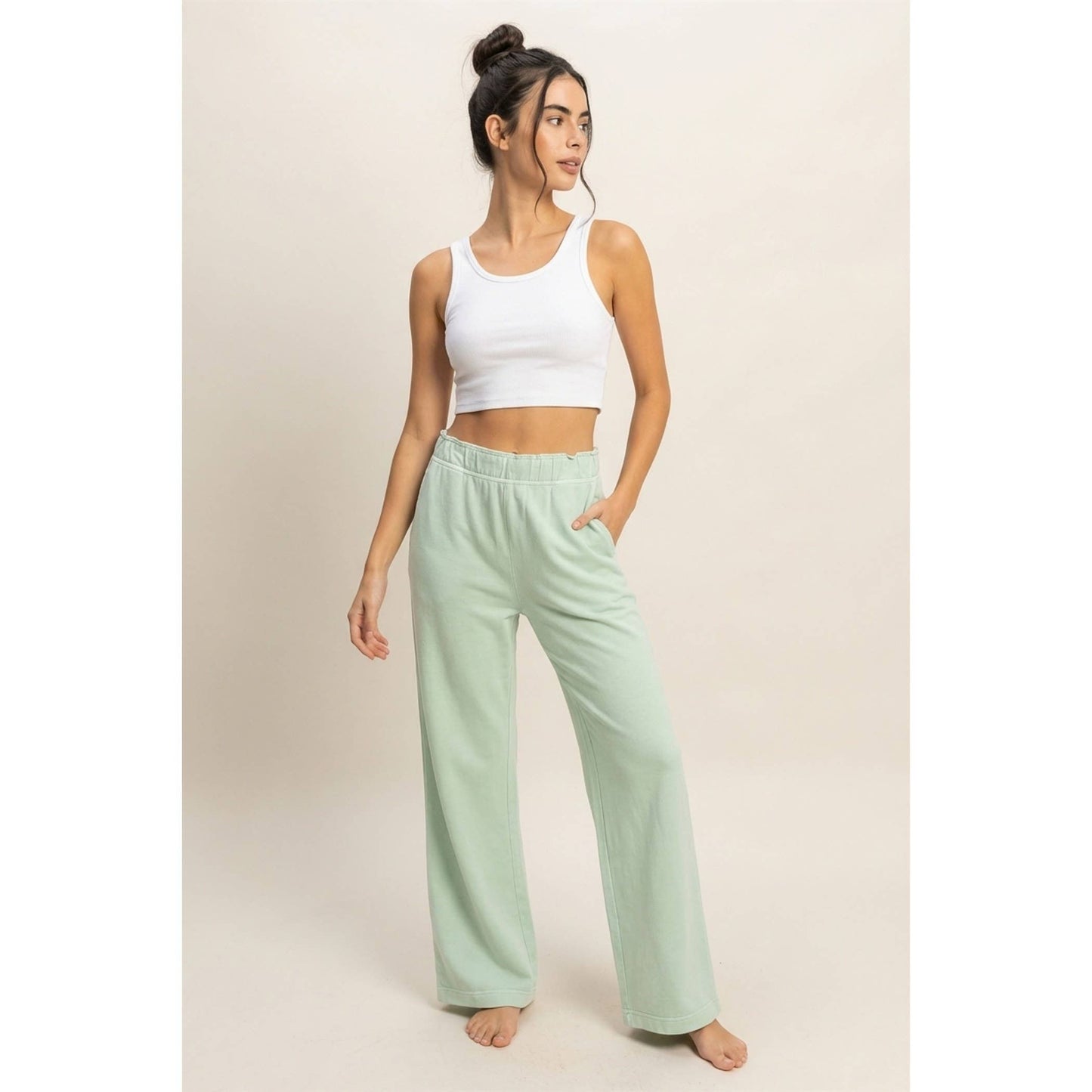 High Waist Flare Pants