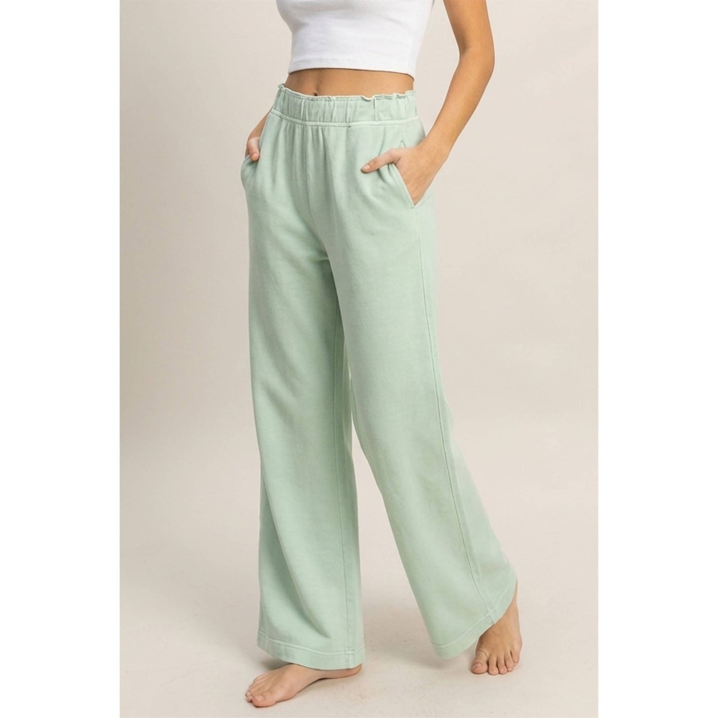High Waist Flare Pants