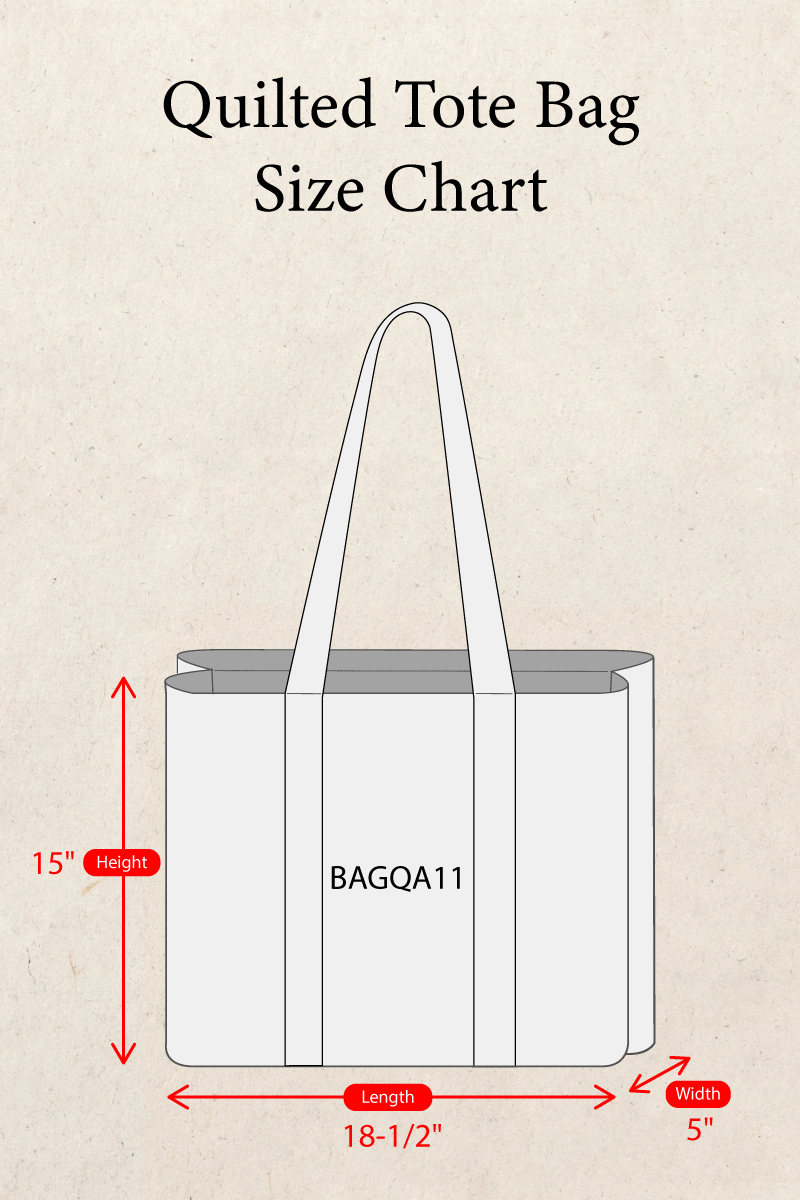Cotton Printed Cream Tote Bag