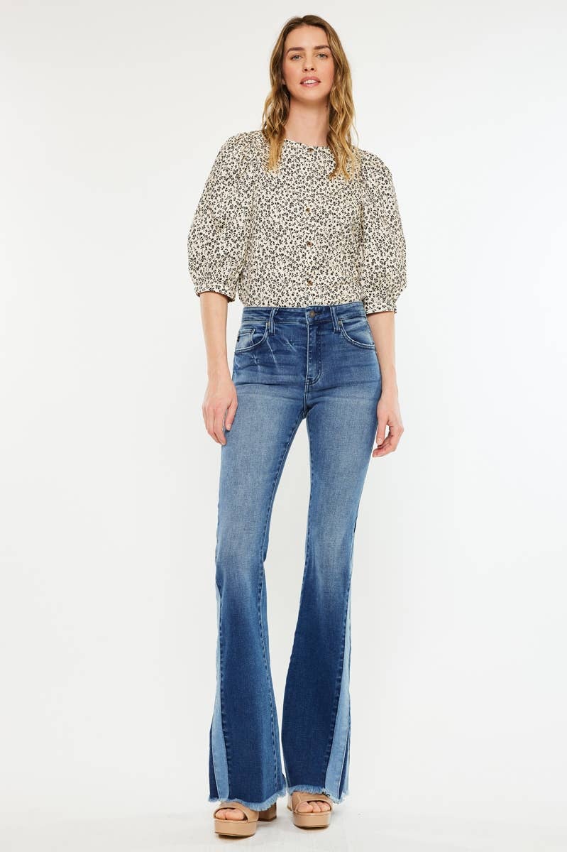 KANCAN HIGH RISE FLARE JEANS