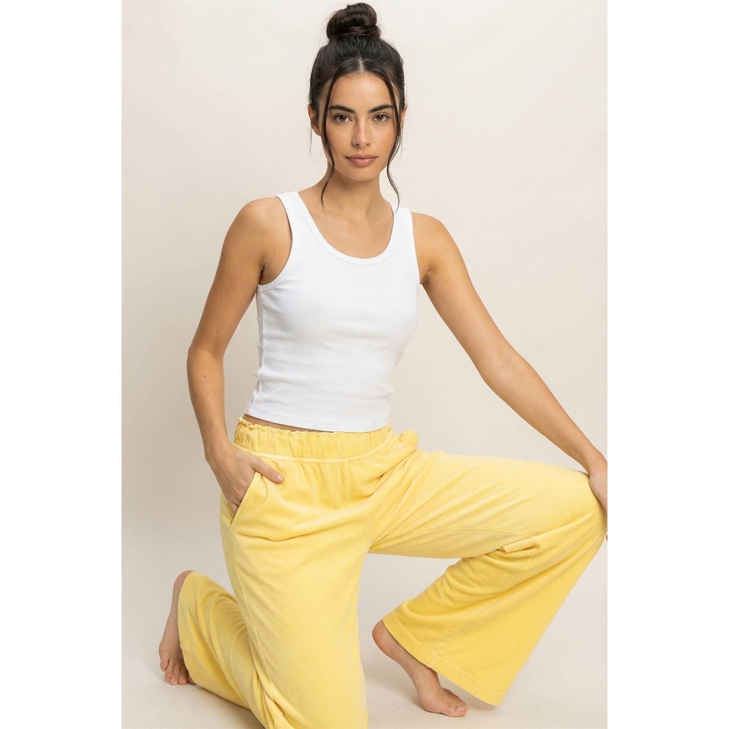 High Waist Flare Pants