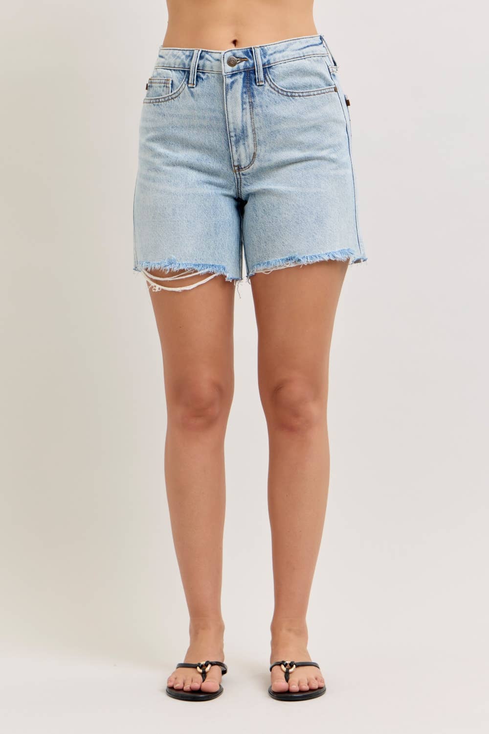Judy Blue Rigid Magic Dad Shorts