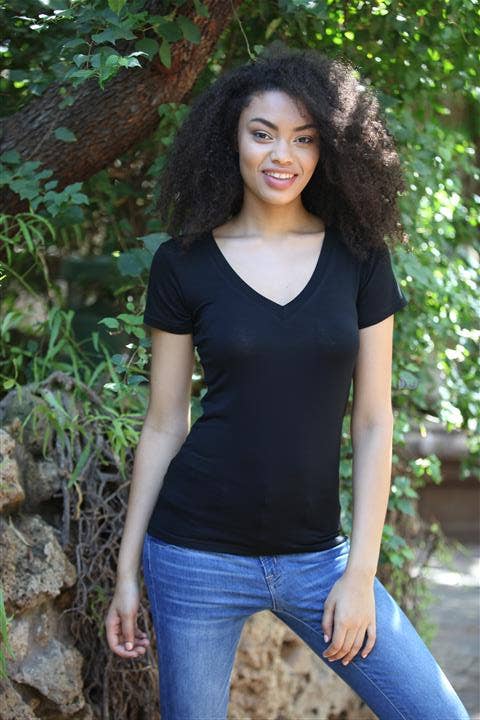 VNECK T SHIRT