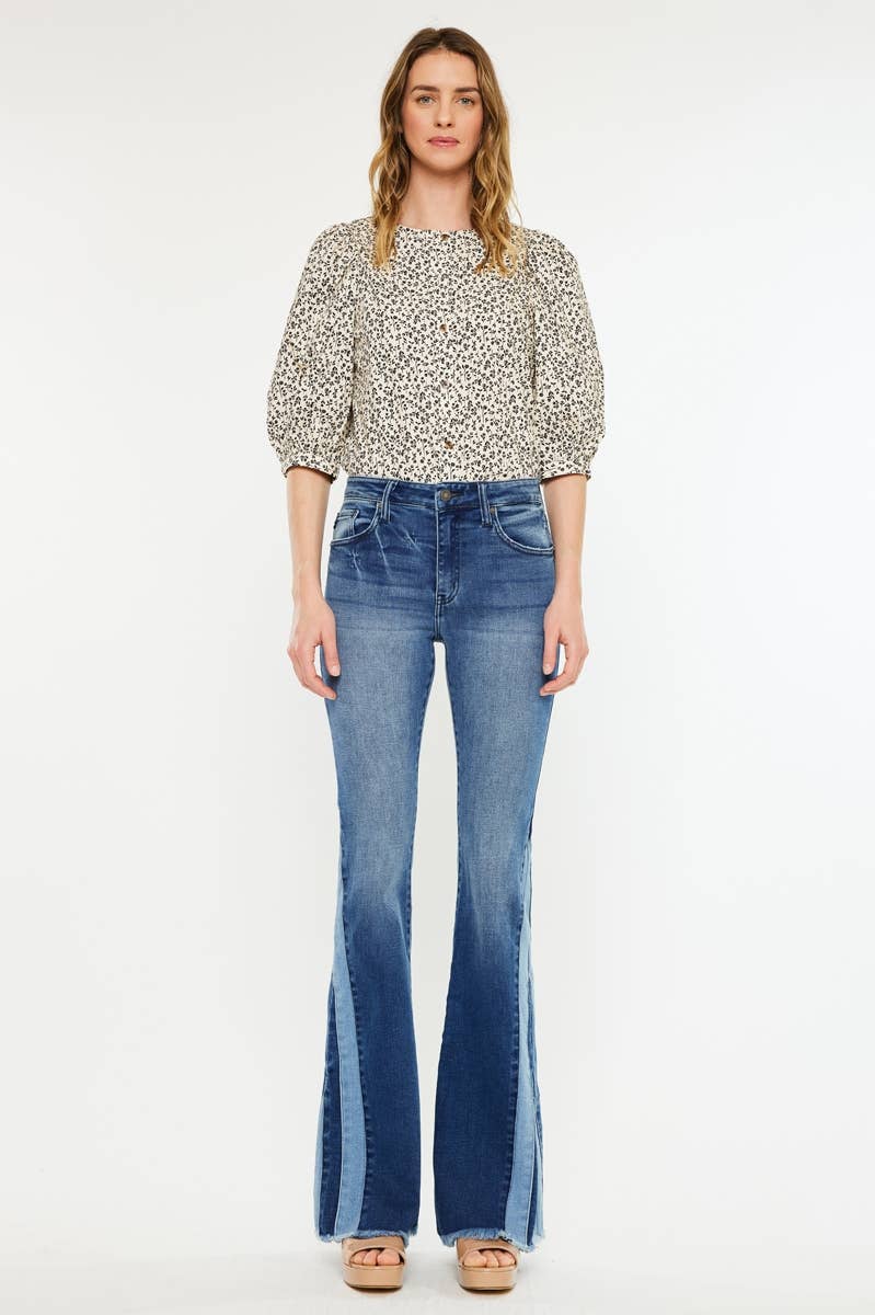 KANCAN HIGH RISE FLARE JEANS