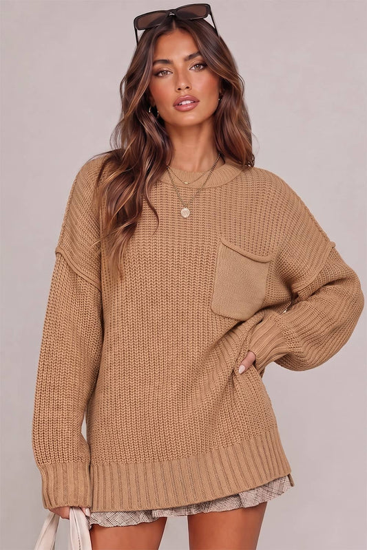 CHUNKY KNIT SWEATER