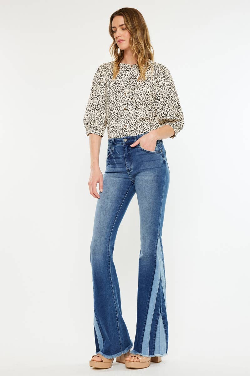 KANCAN HIGH RISE FLARE JEANS