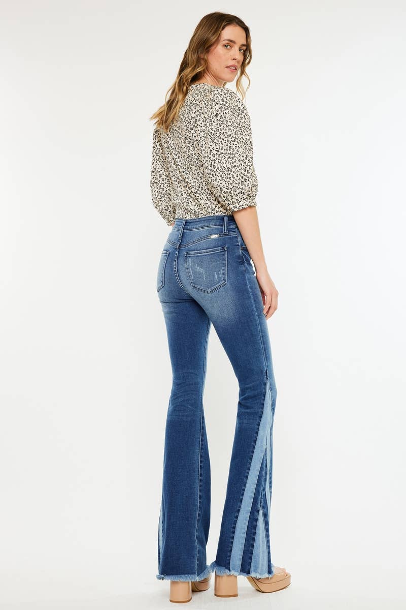 KANCAN HIGH RISE FLARE JEANS