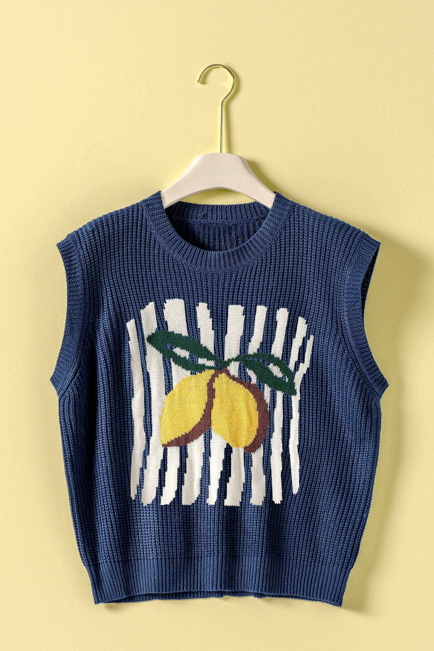 Lemon Knit Vest