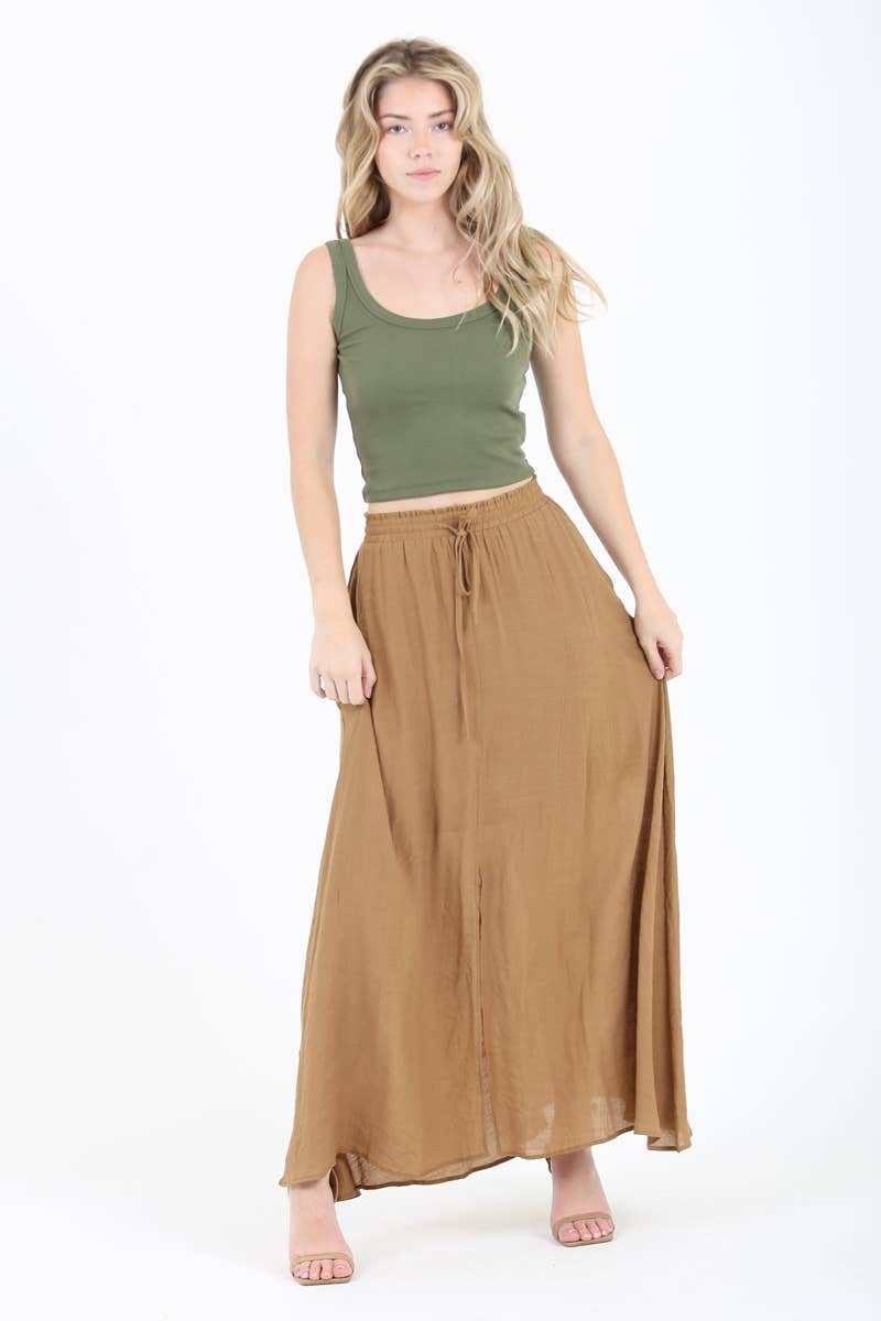 WOMEN’S SKIRT WITH SLIT