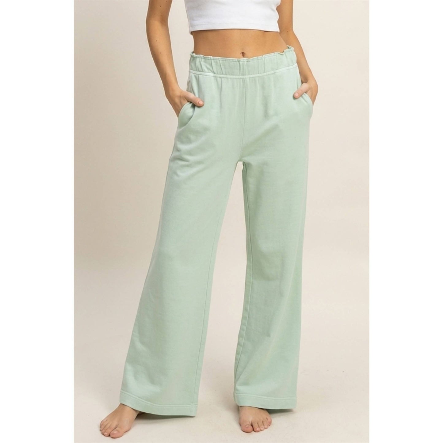 High Waist Flare Pants