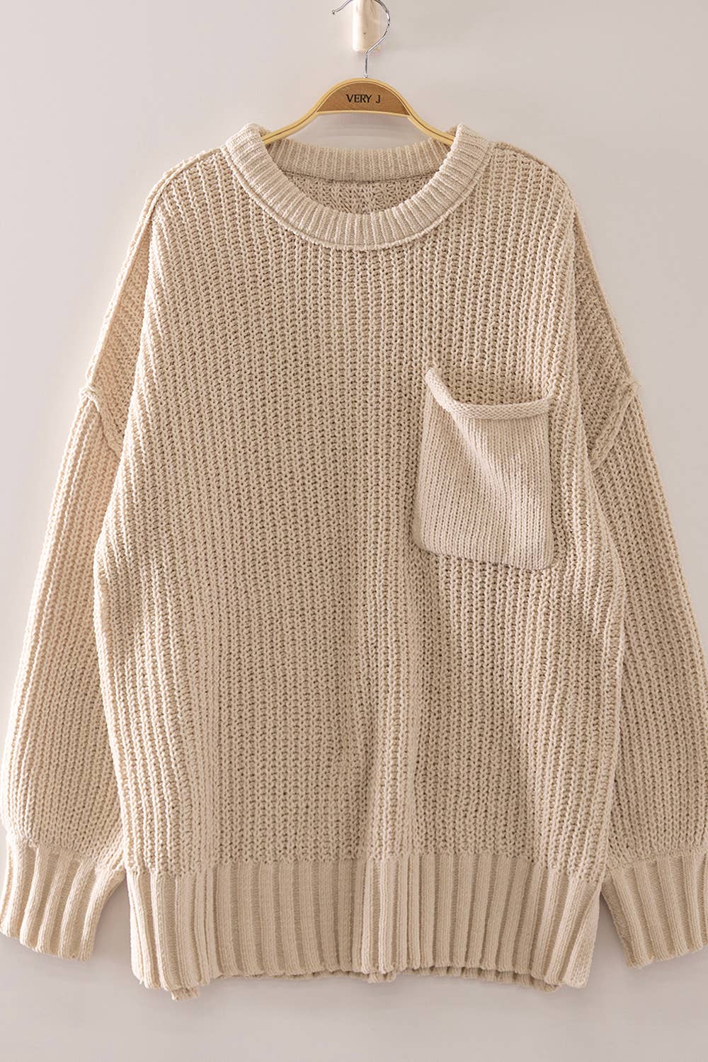 CHUNKY KNIT SWEATER
