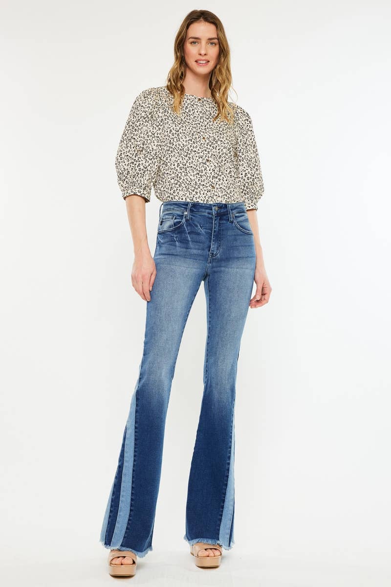 KANCAN HIGH RISE FLARE JEANS