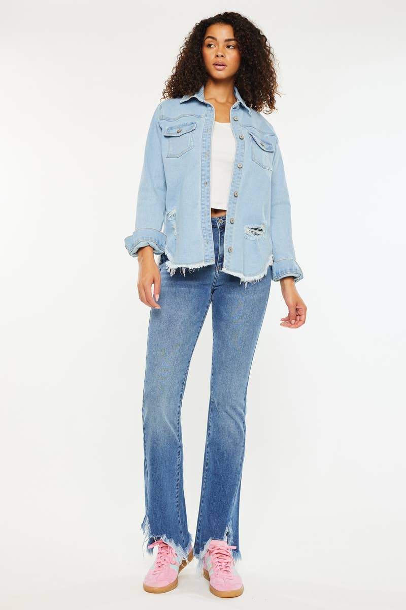 KANCAN HIGH RISE BOOTCUT JEAN